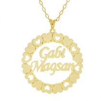 Gargantilha Mandala GABI MAGSAN Banho Ouro 18 K - 1060276