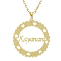 Gargantilha Mandala KAYANARA Banho Ouro 18 K - 1060278