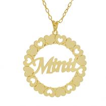 Gargantilha Mandala MINII Banho Ouro 18 K - 1060270