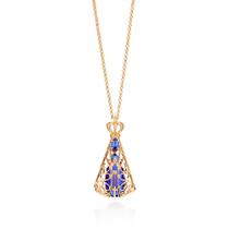Gargantilha nossa senhora aparecida AZUL 532517 Rommanel Gargantilha nossa senhora aparecida AZUL 532517 Rommanel