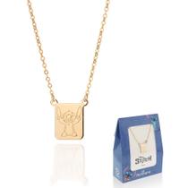 Gargantilha Ohana "família" e Stitch Rommanel 532547