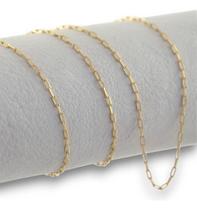 Gargantilha Ouro 18k 750 Cadeadinho 40 Cm Ajustável 45 Cm Amarelo Gargantilha Ouro 18k 750 Cadeadinho 40 Cm Ajustável 45 Cm Amarelo