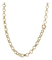 Gargantilha Ouro 18k 750 Corrente Elos Portugueses 9.3 40 Cm Gargantilha Ouro 18k 750 Corrente Elos Portugueses 9.3 40 Cm