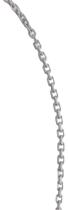 Gargantilha Ouro Branco 18k 750 45 Cm Cadeado 0.6 Maciço Cin Cinza Gargantilha Ouro Branco 18k 750 45 Cm Cadeado 0.6 Maciço Cin Cinza