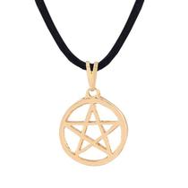 Gargantilha Pentagrama com aro 17mm - Sunshine Cristais Gargantilha Pentagrama com aro 17mm - Sunshine Cristais
