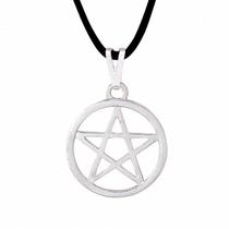 Gargantilha Pentagrama com aro 25mm - Sunshine Cristais Gargantilha Pentagrama com aro 25mm - Sunshine Cristais