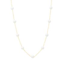 Gargantilha Pérola 5,5MM em Ouro 18K - AU13677 Gargantilha Pérola 5,5MM em Ouro 18K - AU13677