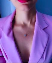 Gargantilha Ponto De Luz Fio De Nylon E Pingente Zircônia Gargantilha Ponto De Luz Fio De Nylon E Pingente Zircônia