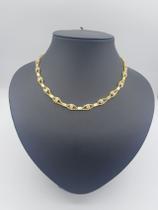 Gargantilha pontos de luz banhada a ouro 18k