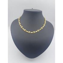 Gargantilha pontos de luz banhada a ouro 18k