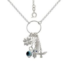 Gargantilha Prata Argola Diversos