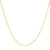 Gargantilha Rommanel Cingapura 40cm Banhada Ouro 18k 531097 Gargantilha Rommanel Cingapura 40cm Banhada Ouro 18k 531097