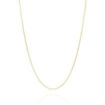 Gargantilha Rommanel Elo Cadeado 80 Cm Banhado 532193 330012