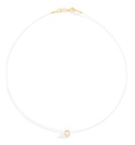 Gargantilha Rommanel Ponto De Luz C/ Fio De Nylon 531837