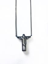 Gargantilha Rosso Veneziana Cristo Redondo Vado