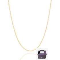 Gargantilha Unissex 70 cm Banhado a Ouro 532135 Rommanel Gargantilha Unissex 70 cm Banhado a Ouro 532135 Rommanel