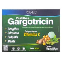 Gargotricin Menta 12 Pastilhas - Prevent
