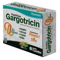 Gargotricin pastilhas zero açucares