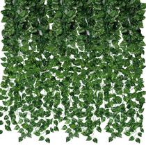 Garland Artificial Ivy Greenery CEWOR, pacote com 24, 52,8 m