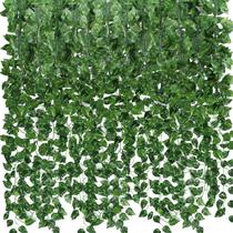 Garland Artificial Ivy Greenery CEWOR, pacote com 36 75,6 m