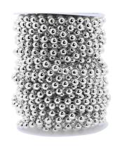 Garland Mandala Crafts 8 mm Prata Faux Pearl Beads 18 m