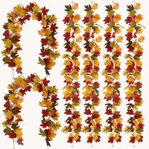 Garland PARTY JOY Maple Leaf Orange 1,7 m 6 peças