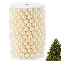 Garland XINHUIDALSQ Ivory Faux Pearl 10mm 10m