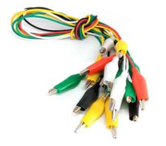 Garra 10 Fios Jacaré Cabo Eletrônica Cabo Arduino Colorido J Garra 10 Fios Jacaré Cabo Eletrônica Cabo Arduino Colorido J