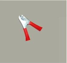 Garra Bateria Com Espaguete 100A 10 unidades Vermelho