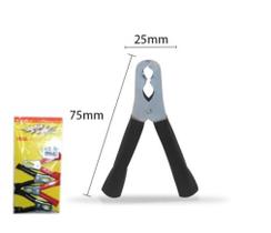 Garra Bateria Com Espaguete 50A 6 unidades Preto