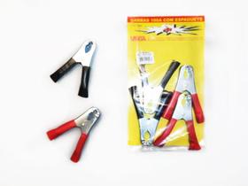 Garra de Bateria c/ Espaguete 100A 06pçs Garra de Bateria c/ Espaguete 100A 06pçs