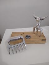 Garra de urso + tridente para churrasco