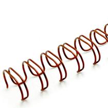 Garra Duplo Anel A4 Wire-o 3X1 diam 5/16 Bronze Garra Duplo Anel A4 Wire-o 3X1 diam 5/16 Bronze