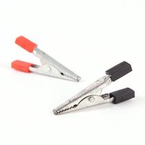 Garra Jacaré 50mm Para Cabo, Bateria - 2 Pçs Garra Jacaré 50mm Para Cabo, Bateria - 2 Pçs