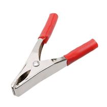 Garra Jacaré Bateria Grande 50A - 10 CM - Vermelha