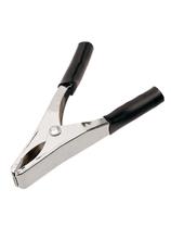 Garra Jacare Bateria Grande 50A - 100 Mm - Preta