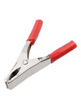 Garra Jacare Para Bateria 10A - 5Cm - Vermelha