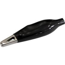 Garra Jacare Pequena Com Espaguete Para Bateria Preta 812 - Kit C/50 Garra Jacare Pequena Com Espaguete Para Bateria Preta 812 - Kit C/50