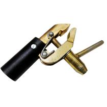 Garra Negativa Solda Bronze Morsa Grampo Terra Soldador 600a