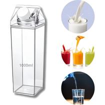 Garrafa 1 Litro Plástico Acrílico Multiuso Garrafa 1 Litro Plástico Acrílico Multiuso