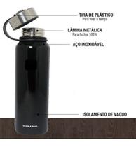 Garrafa 1200ml resistente a vacuo Termica Dupla parede