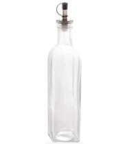 Garrafa 510ml para Azeite de Vidro com Tampa Plástica Preta Garrafa 510ml para Azeite de Vidro com Tampa Plástica Preta