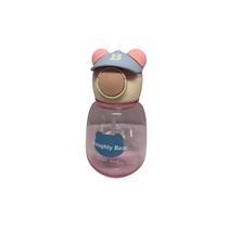 Garrafa 600ml Infantil Canudo e Alça Ursinho Personalizavel Garrafa 600ml Infantil Canudo e Alça Ursinho Personalizavel