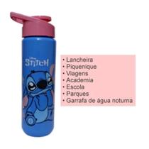 Garrafa 700ml Agua Squeeze De Plastico Stitch Modelos Variados Garrafa 700ml Agua Squeeze De Plastico Stitch Modelos Variados
