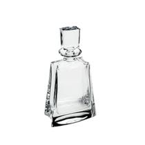 Garrafa 700ml para whisky de cristal transparente Kathrene Baixa Bohemia - 35148