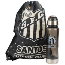 Garrafa 750ml mochila tipo saco - santos Garrafa 750ml mochila tipo saco - santos