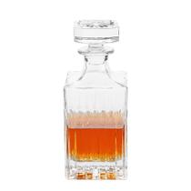 Garrafa 750ml Para Whisky Em Cristal Fracalanza