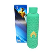 Garrafa Aco Inox Emborrachada Acqua 600ml Aquaman