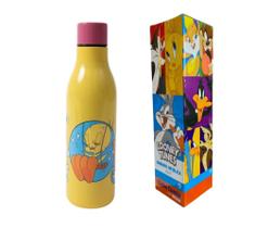 Garrafa Aço Inox Térmica 12hs Piupiu E Frajola 500ml Oficial