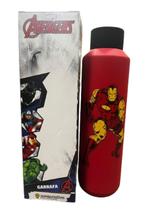 Garrafa acqua marvel vingadores homem de ferro 600ml Garrafa acqua marvel vingadores homem de ferro 600ml